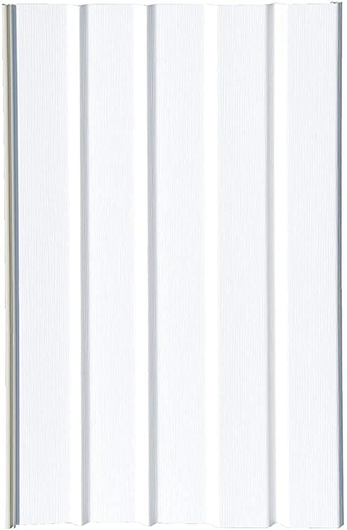 Mobile Home Skirting Vinyl Underpinning Panel WHITE 16" W x 46" L (Box of 8)