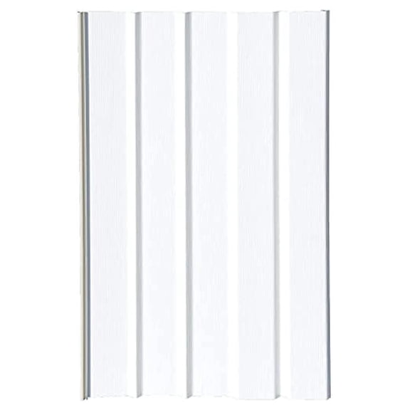 Mobile Home Skirting Vinyl Underpinning Panel White 16" W x 28" L (Pack of 8)