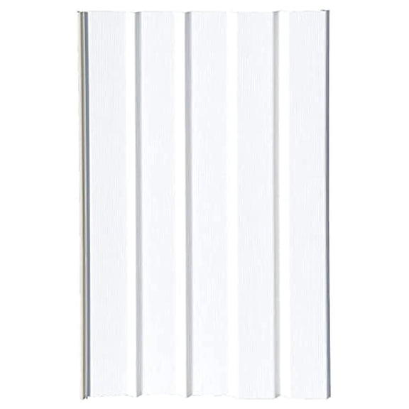 Mobile Home Skirting Vinyl Underpinning Panel White 16" W x 28" L (Pack of 8)
