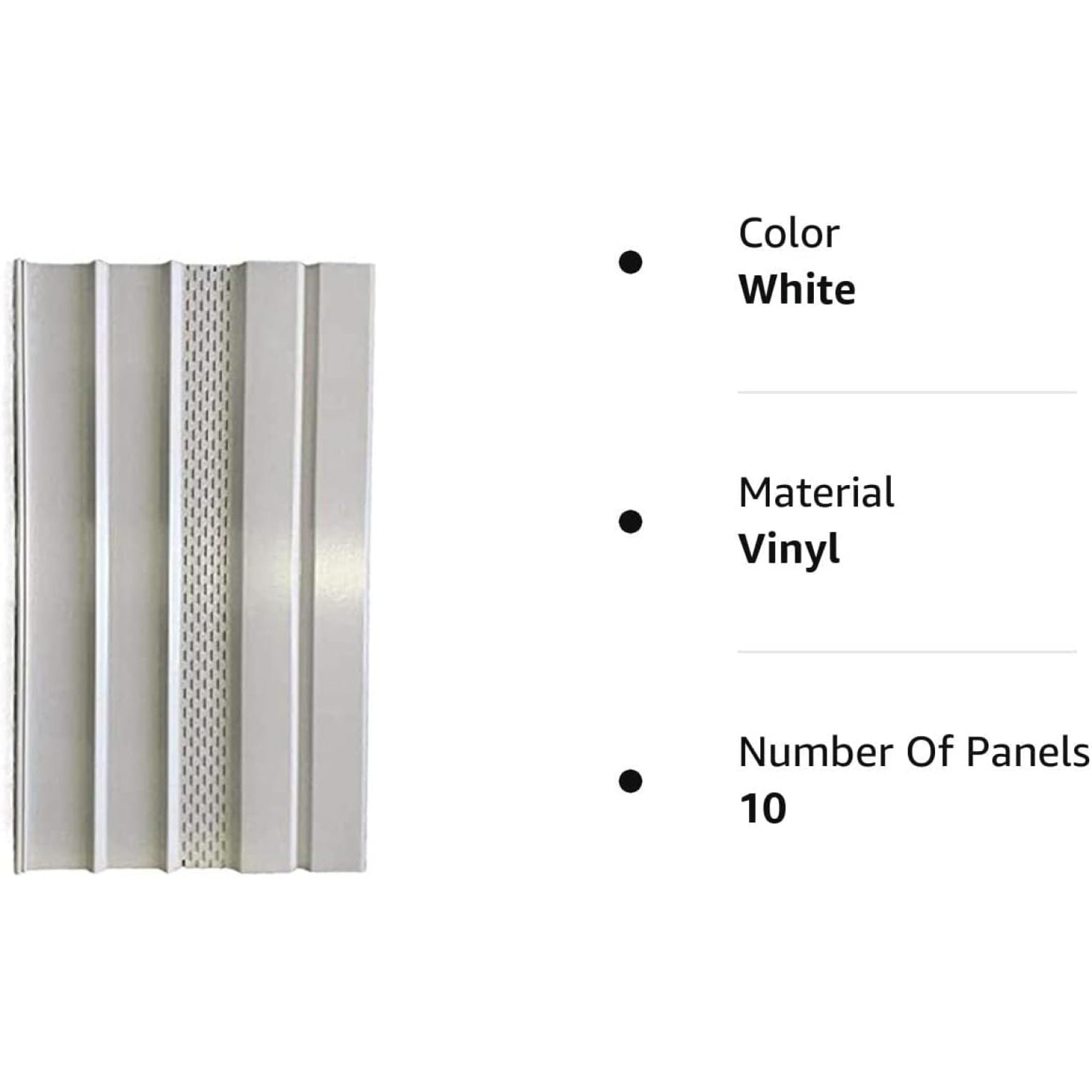 Mobile Home Skirting Vinyl Underpinning Vented Panel White 16" W x 35