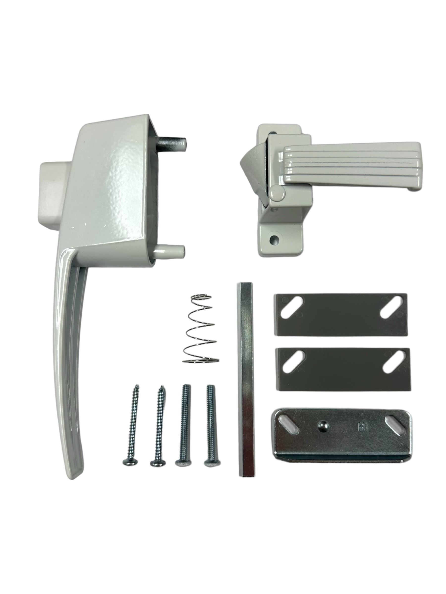 White Handle Storm Door Latch for Mobile Home Suitable for Wood or Metal Screen Doors Walmart