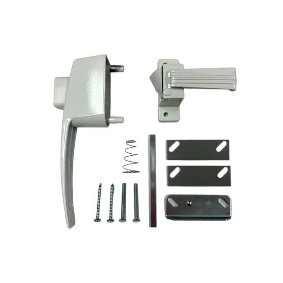 Mobile Home Storm Door Latch White Handle