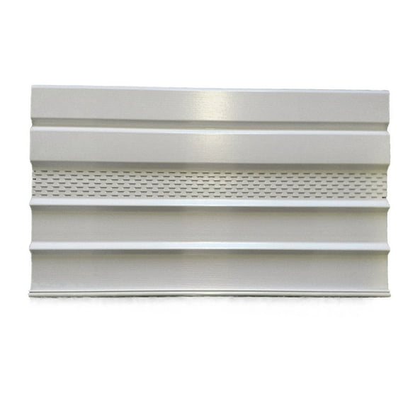 Mobile Home VENTED White Vinyl Skirting Panels, 16" Wide X 28" Tall, Box of 10