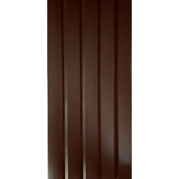Mobile Home Vinyl Skirting, Dark Brown, 16" x 35", 8 Count