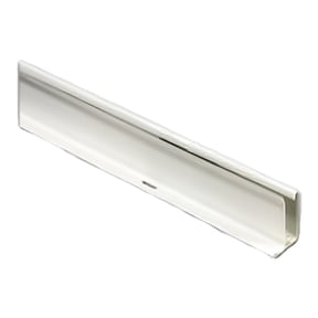 Mobile Home Vinyl Skirting White Bottom Track 10 Pack (58 Feet)