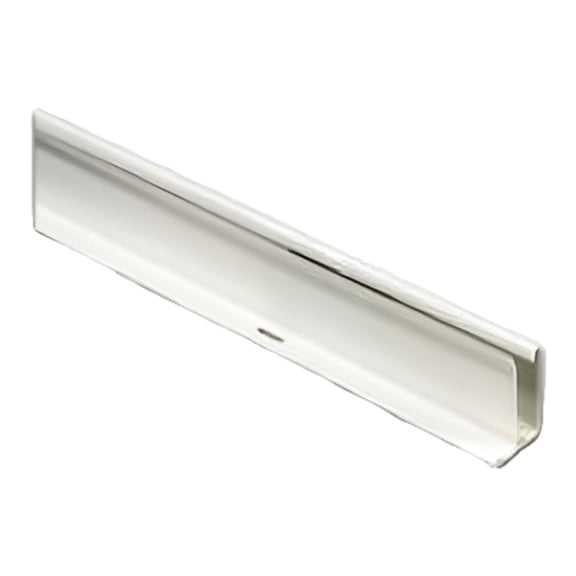 Mobile Home Vinyl Skirting White Bottom Track 10 Pack (58 Feet)