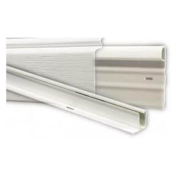 Mobile Home Vinyl Skirting White Upper & Lower Track Underpinning Trim Kit 5 Pack (29 Feet)