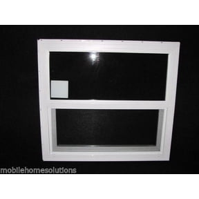 Mobile Home Window 30x27 Insulated Vinyl Thermopane Lower Tilt Sash Screen inc