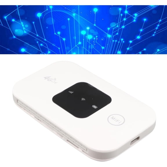 Mobile Hotspot, Internet Hotspot 4G SIM Card Router 8-10 Users SIM Card Router, Supports Operating System for Home Office Travel