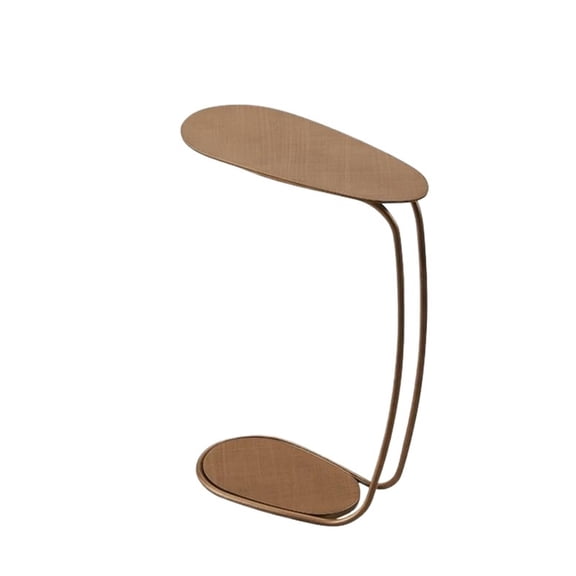 Mobile Italian Minimal Shape Creative Movable Small Coffee Table Metal Bedroom Simple Sofa Side Table Furniture