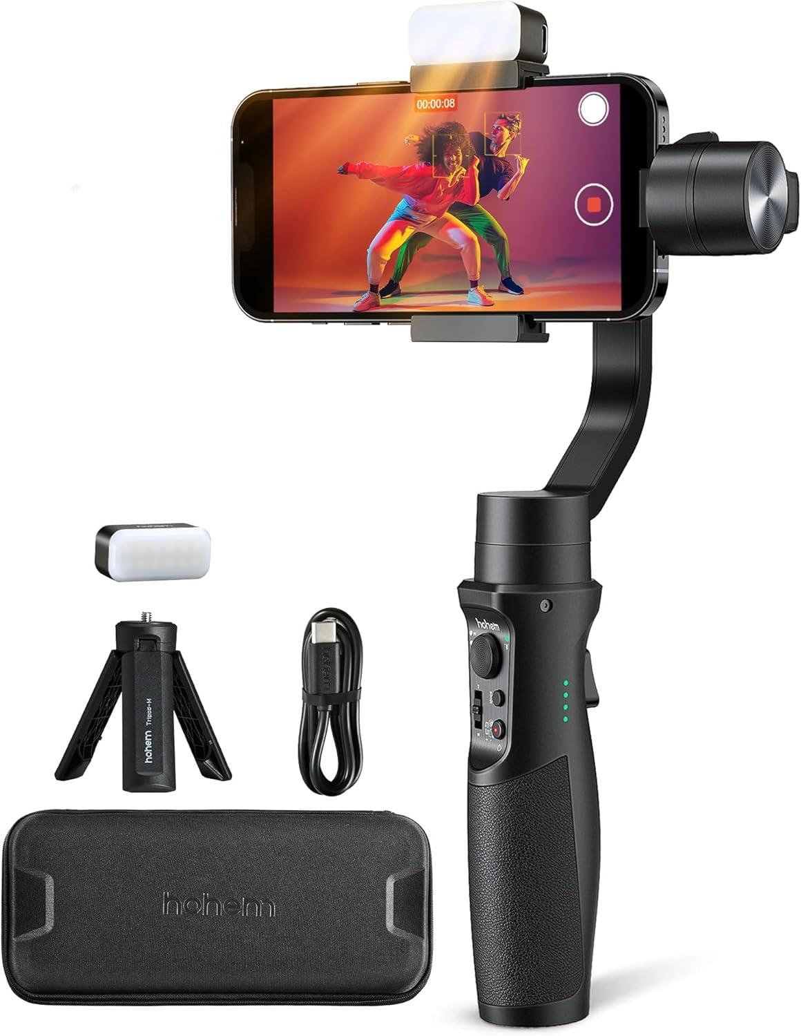 Gimbal Stabilizer for Smartphone, 3-Axis Phone Gimbal for