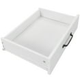 thumbnail image 1 of Mobile Kitchen Island Unit | Drop leaf countertop, 9 - gallon trash can capacity | Sturdy P2 grade particleboard structure | Solves the problem of odor leakage in the kitchen, 1 of 6