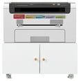thumbnail image 1 of Mobile Lateral Filing Cabinet Rolling Printer Stand With Storage Metal File Cabinet With 360 Degree Rotation Wheels For Office, 1 of 9