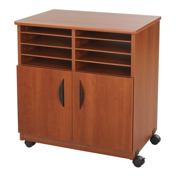 Mobile Machine Stand with Sorter, Cherry