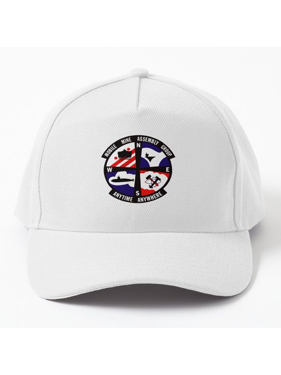 Mobile Mine Assembly Group MOMAG Baseball Cap, Military Unit Graphic Design, Classic Hat