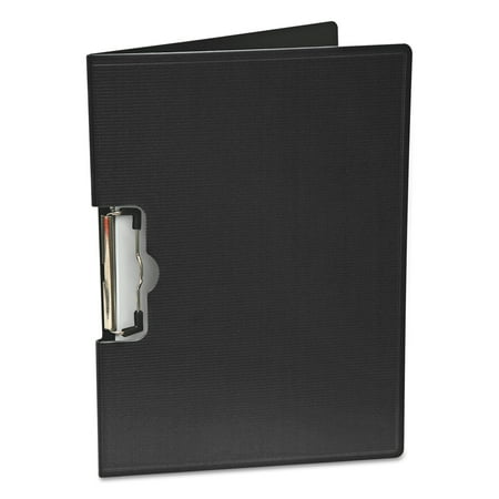 Mobile OPS Portfolio Clipboard With Low-Profile Clip, 1/2" Capacity, 11 x 8 1/2, Black