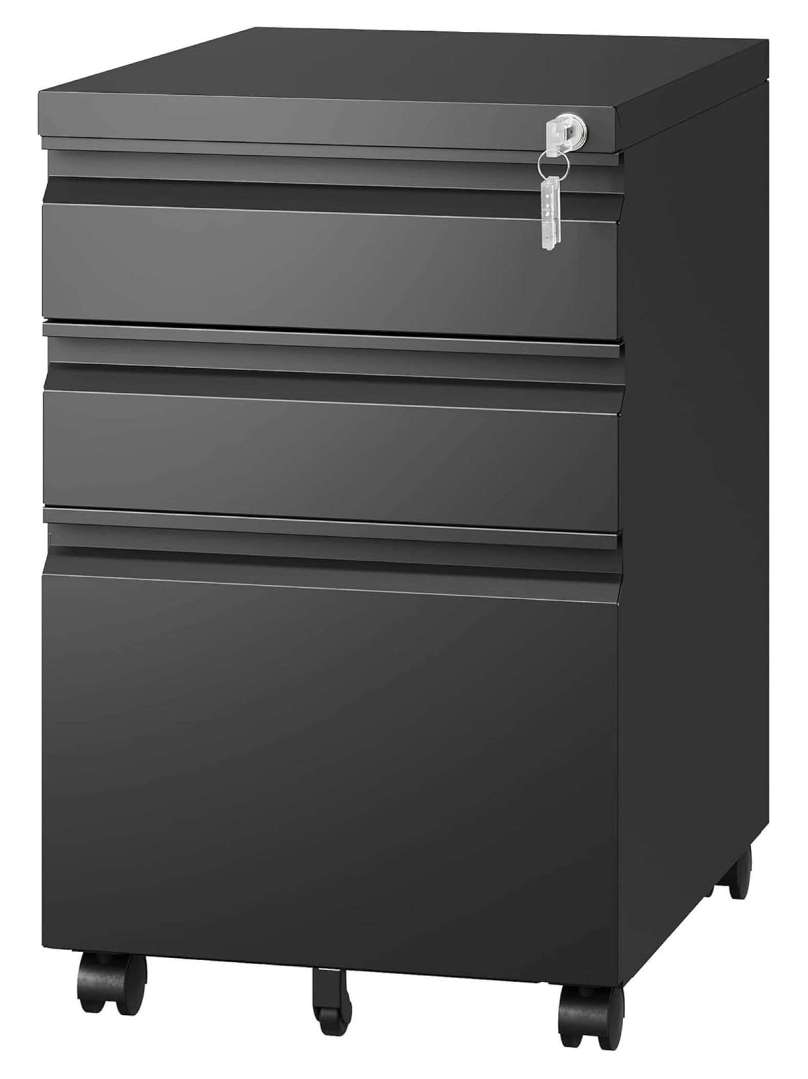 Move File Cabinets Mobile Office Metal File Cabinet 3 Drawer Standard Metal Cabinet with ...