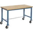 thumbnail image 1 of Mobile Packaging Workbench - Blue - 60 x 30 in., 1 of 1