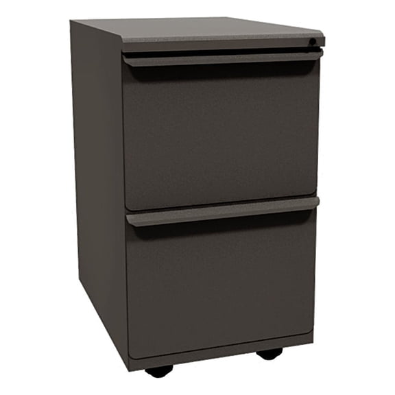 Marvel Mobile Ped, File/File, Dark Neutral, Collectors Cherry Fronts, 19"D MVLZSMPFF19LDTCC