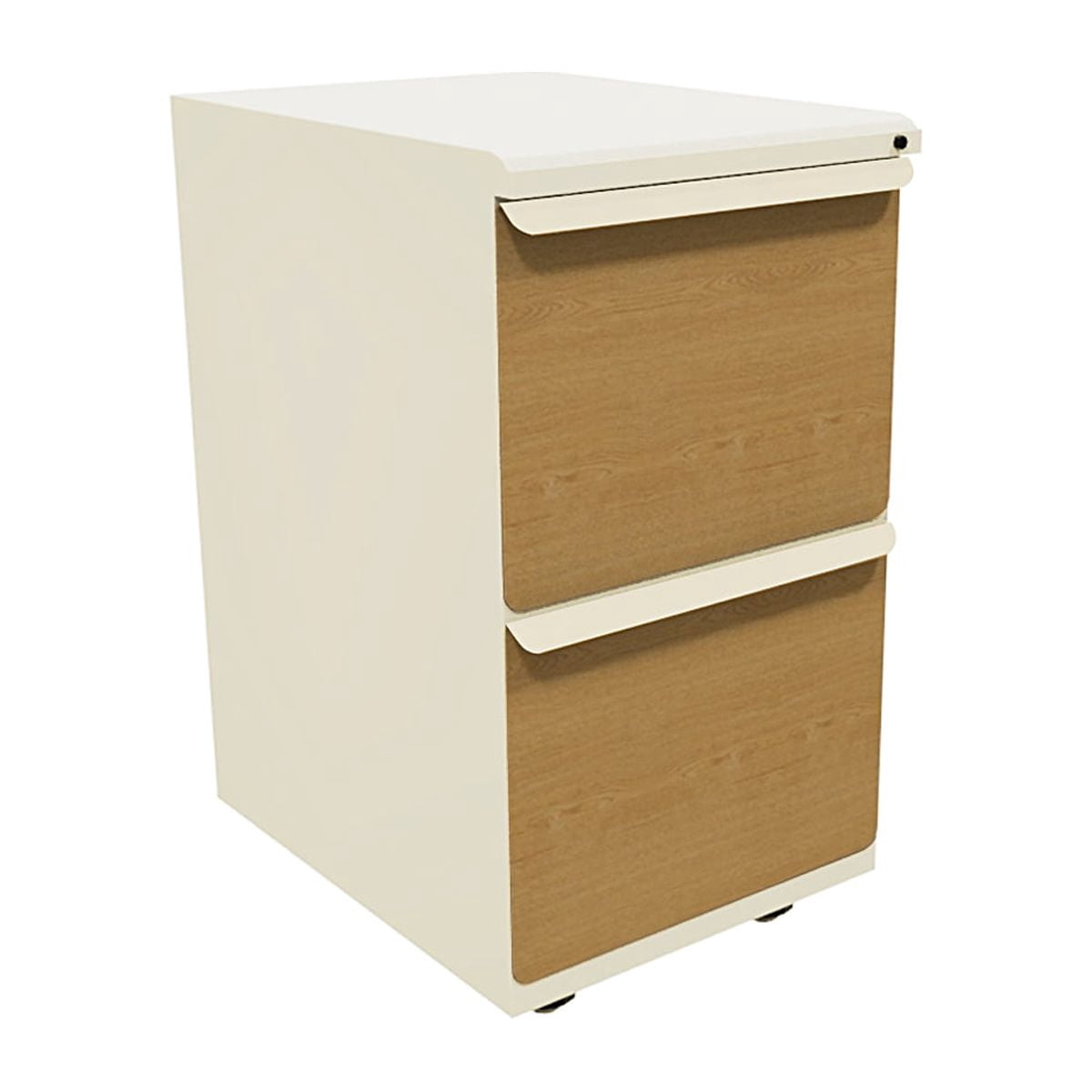Mobile Pedestal with Laminate Front File Drawers - 19 in.