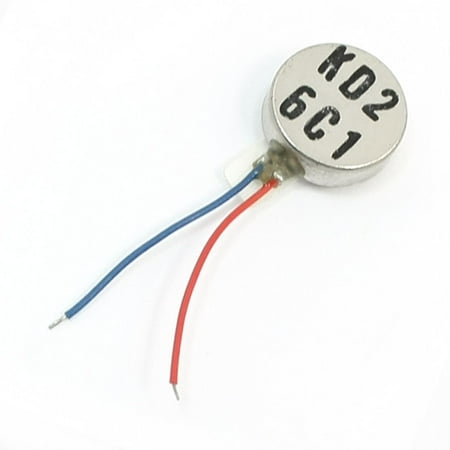 Mobile Phone 10mm Dia 3.4mm Thick DC 3V Micro Vibration Motor Button Vibration