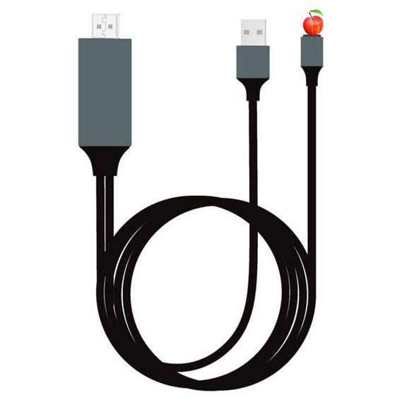 Mobile Phone Adapter to Projection Cable Is Applicable to Mobile Phone to TV High-definition Same-screen Cable, Electronics Gadgets