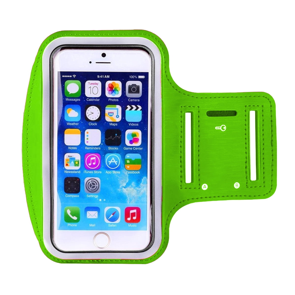 Mobile Phone Armrests For Sports And Gym Exercises Are Suitable For Mobile Phones Over 5 Inches-Green