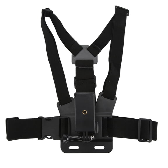 Mobile Phone Chest Strap, Chest?Mount?Harness?Chesty?Strap Free Your Hands With Detachable?Bracket For Surfing