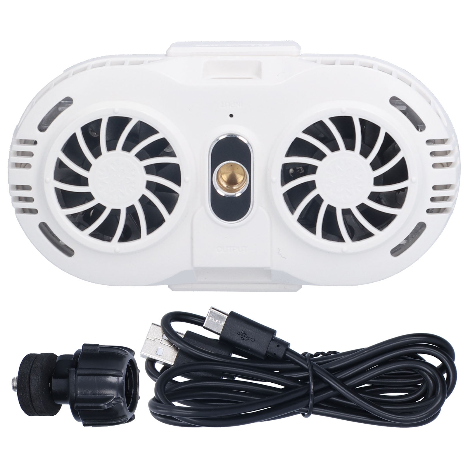 Mobile Phone Cooler Fan Retractable Mute Cellphone Radiators with Dual