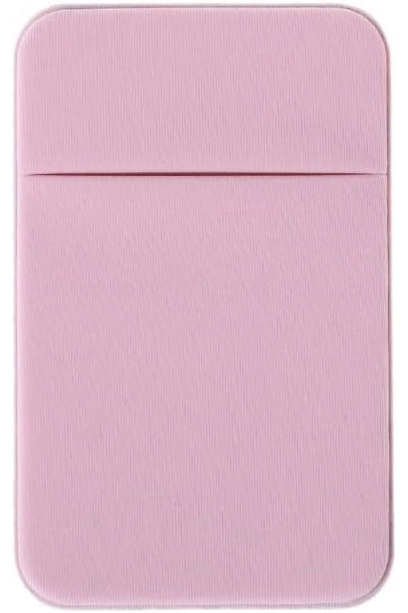 Mobile Phone Credit Card Wallet Pinch Bag Paste Adhesive Elastic Tool (Color : Light Pink)