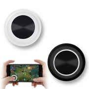 Mobile Phone Game Joystick Game Control Touch Screen Joypad Game Controller for iPad iPhone Android Mobile Tablet Smart Phone Joystick Touch Screen Joypad Tablet Funny Game Controller 3PACK Black