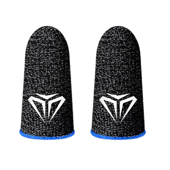 Mobile Phone Gaming Finger Sleeves - 2 Pcs Nano Superconducting Fiber, Smooth Feel, Anti-Sweat, Extremely Thin