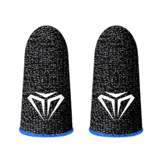Mobile Phone Gaming Finger Sleeves - 2 Pcs Nano Superconducting Fiber, Smooth Feel, Anti-Sweat, Extremely Thin
