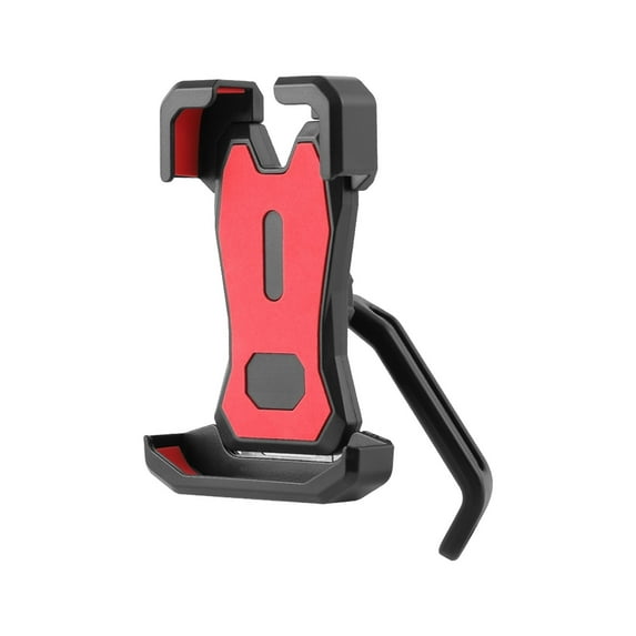 Mobile Phone Holder for Bicycle and Motorcycle, Phone Mount for Motorcycle Scooter Moped Rear View Mirror Phone Mount for Cell Phone, Motorbike Rearview Mirror Phone Holder