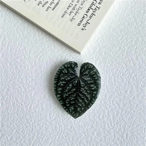 Mobile Phone Holder with Expandable Grip Ring and Cute and Popular Simulation Leaf Universal Foldable Stand for PopSocket2Pcs