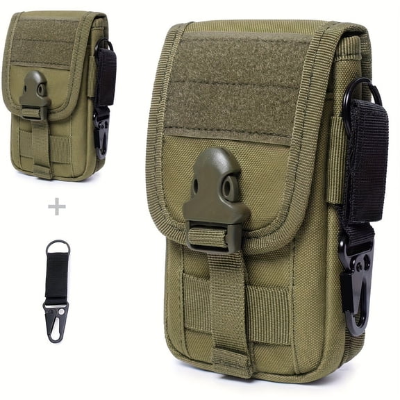 Mobile Phone Holster Pouch for Hunting up to 6.7 Inch Molle Waist Bag