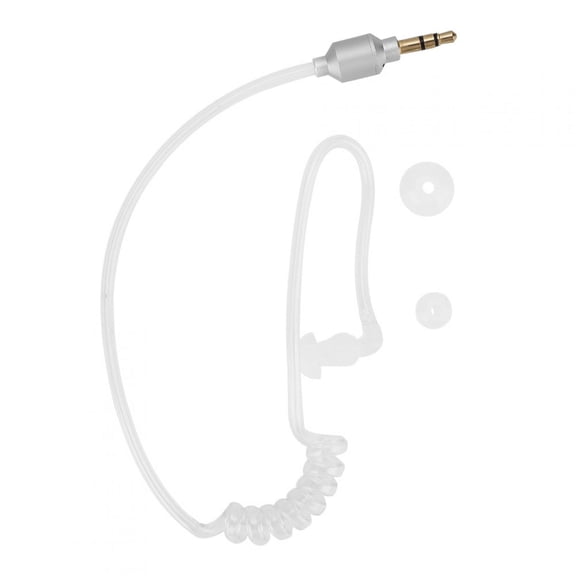 Mobile Phone Monaural Wired Earpiece Air Tube Anti radiation In Ear Stereo Earphone