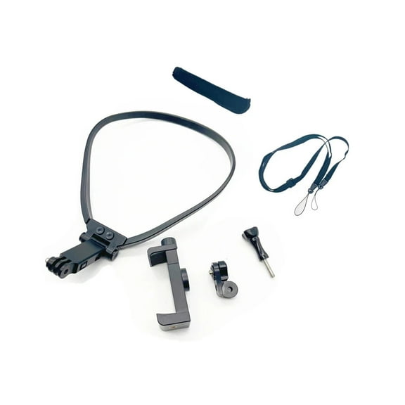 Mobile Phone POV / VLOG Neck Holder With Universal Clip for iPhone 14 13 12 11 Pro Max Plus for GoPro Hero 12 11 10 9 8, 7, 6, 5