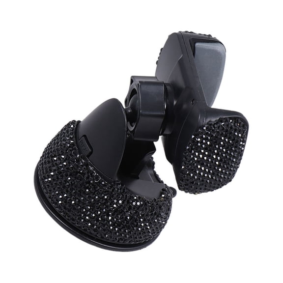 HEANUJJ Black Car Phone Holder with Big Headed Pin and Cup, Secure 1-Pack Mount for Dashboard or Windshield