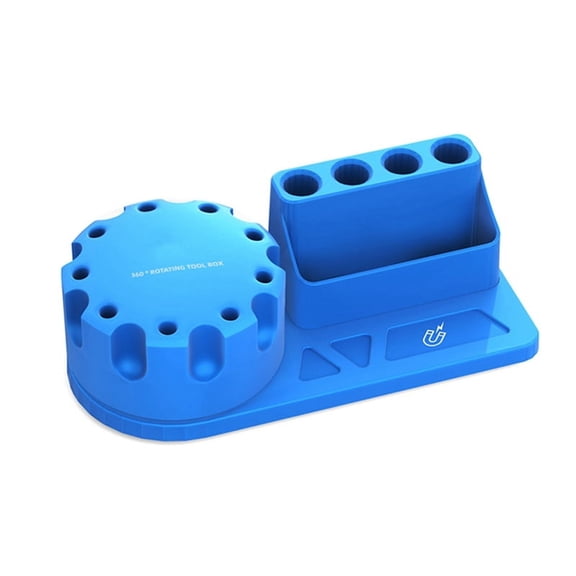 Mobile Phone Repair Screwdriver Storage Rack Rotating Parts Box Magnetic Tool 360-Degree