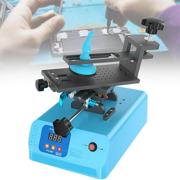 Mobile Phone Screen Heating Separator, 400W Heating Machine, Screen Separator Fixture, With Suction Cup, Phone Removal Tool