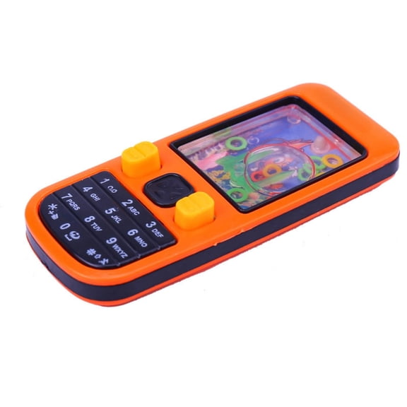 Mobile Phone Shaped Handheld Water Ring Toss Game Mini Portable Plastic Underwater Ring Fidget Game Toy In Multiple Bright Colors(Random 1-11X5X1CM)
