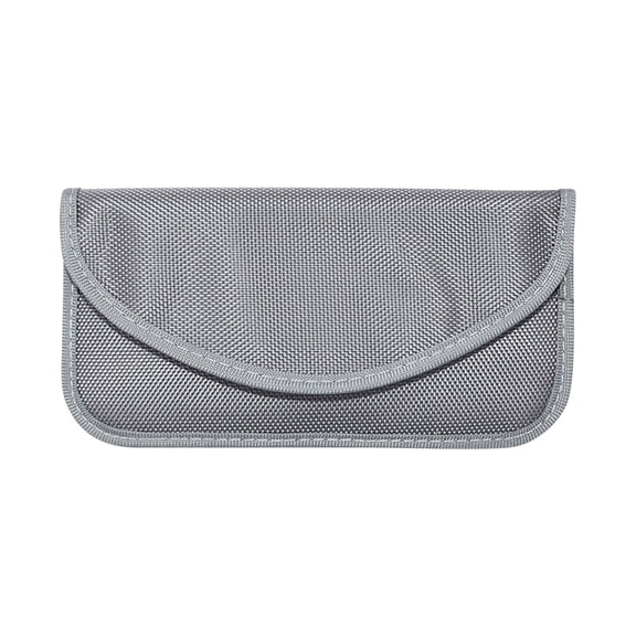 Mobile Phone Signal Shielding Bag - 6.5 Inch Radiation Protection, GPS Blocker, RFID Blocking for Credit Cards, 99.9% Shielding Efficiency, Anti-Tracking Security Pouch