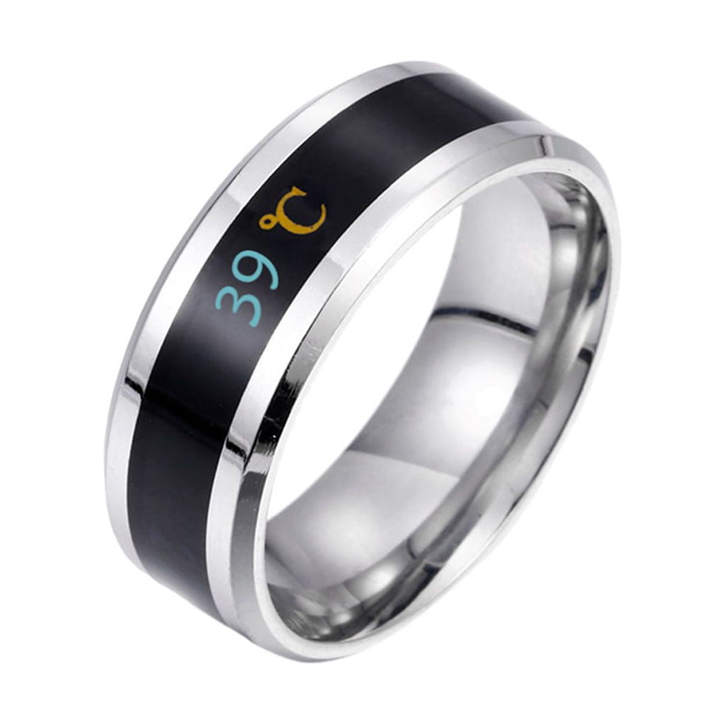 Mobile Phone Smart Ring Stainless Steel Ring Wireless Radio Frequency