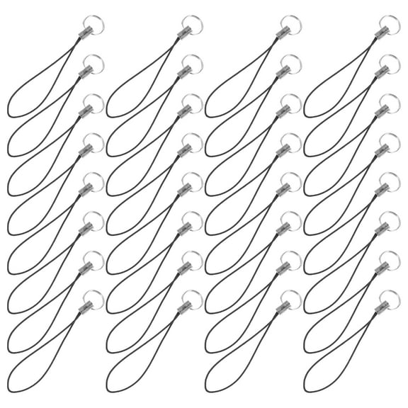 Mobile Phone Straps Detachable Ring Lanyard Phones Cell Stand Holder Keychain for Hanging Cord