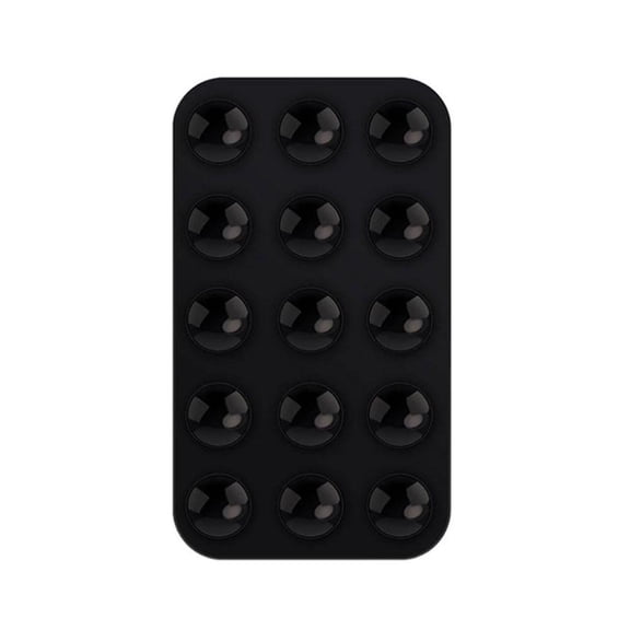 Mobile Phone Suction Cup Stand Mat Silicone Double-Sided Anti-Slip Holder E Q5L0