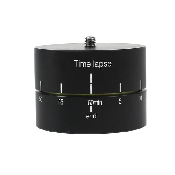 Mobile Phone Time Lapse 360 Degree Auto Rotate Tripod Head Mounting Base 360 Timelapse For Gopro Action Camera SLR Photography