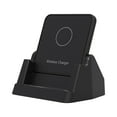 thumbnail image 1 of Mobile Phone Wireless Charger, 15W Fast Charging Vertical Charger, Dual Function as Phone Stand, Horizontal Vertical Charging, Low Temperature, Overheat Overcurrent Protection, Foreign Body Detection, 1 of 1