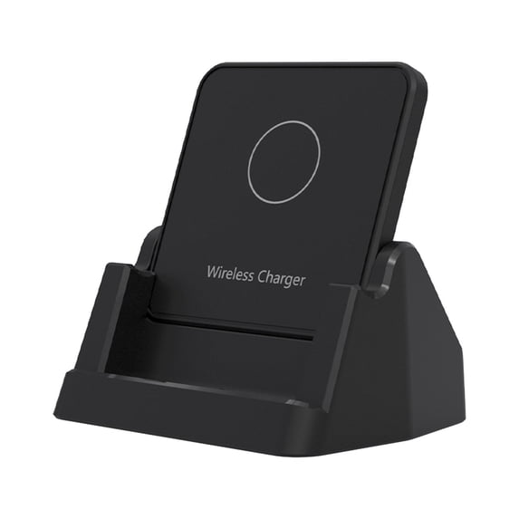 Mobile Phone Wireless Charger, 15W Fast Charging Vertical Charger, Dual Function as Phone Stand, Horizontal Vertical Charging, Low Temperature, Overheat Overcurrent Protection, Foreign Body Detection