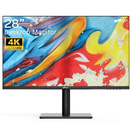 Mobile Pixels - 28-In. 4K UHD LCD Monitor - Black